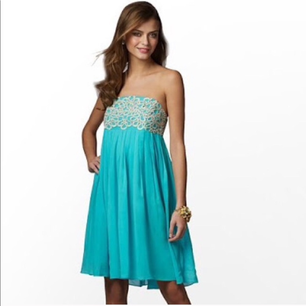 NWT Lilly Pulitzer “Jillie Dress Chiffon”
